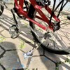 Motorcycle Side Stand Extension Pad Stand Support Foot Canvas Mini