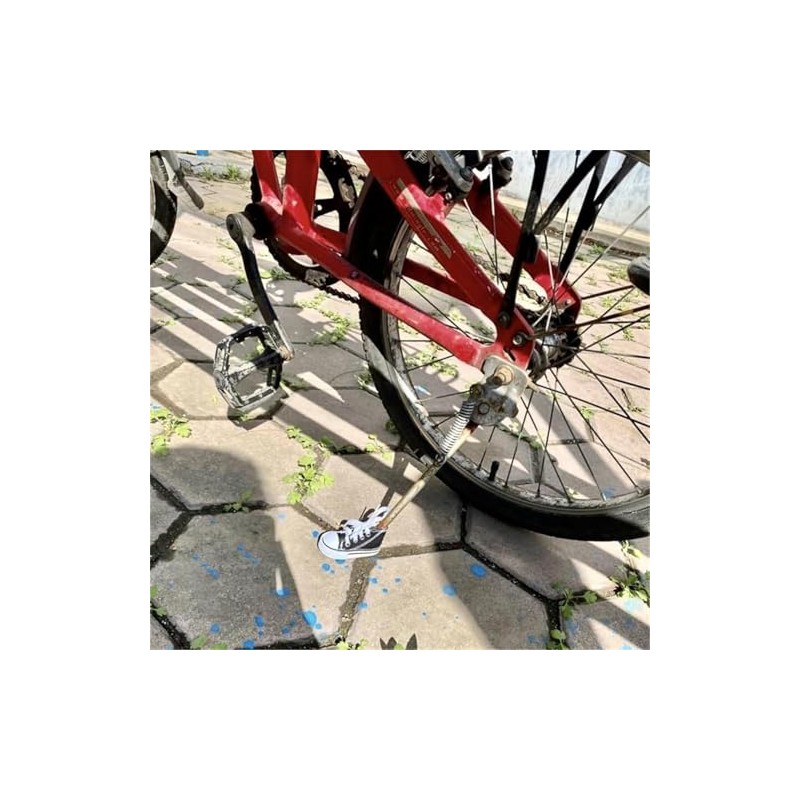 Motorcycle Side Stand Extension Pad Stand Support Foot Canvas Mini
