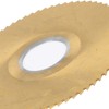 Circular Saw Blade 72 Teeth Ti Plated High Speed Steel
