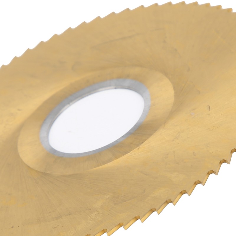 Circular Saw Blade 72 Teeth Ti Plated High Speed Steel