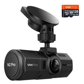 Vantrue N2 Pro Uber Dual Dash Cam Infrared Night Vision #springtok - Bundle: Vantrue N2 Pro+128GB SD Card