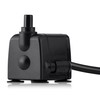 Alpine Corporation Outdoor Decor Power Head Pump for Large Fountains,