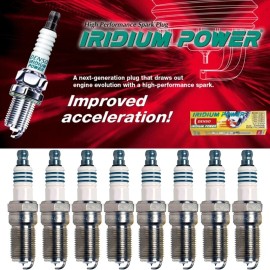 DENSO Genuine DENSO Iridium Power Spark Plug 8PCS for 2011-2016 Ford F-150 5.0L V8