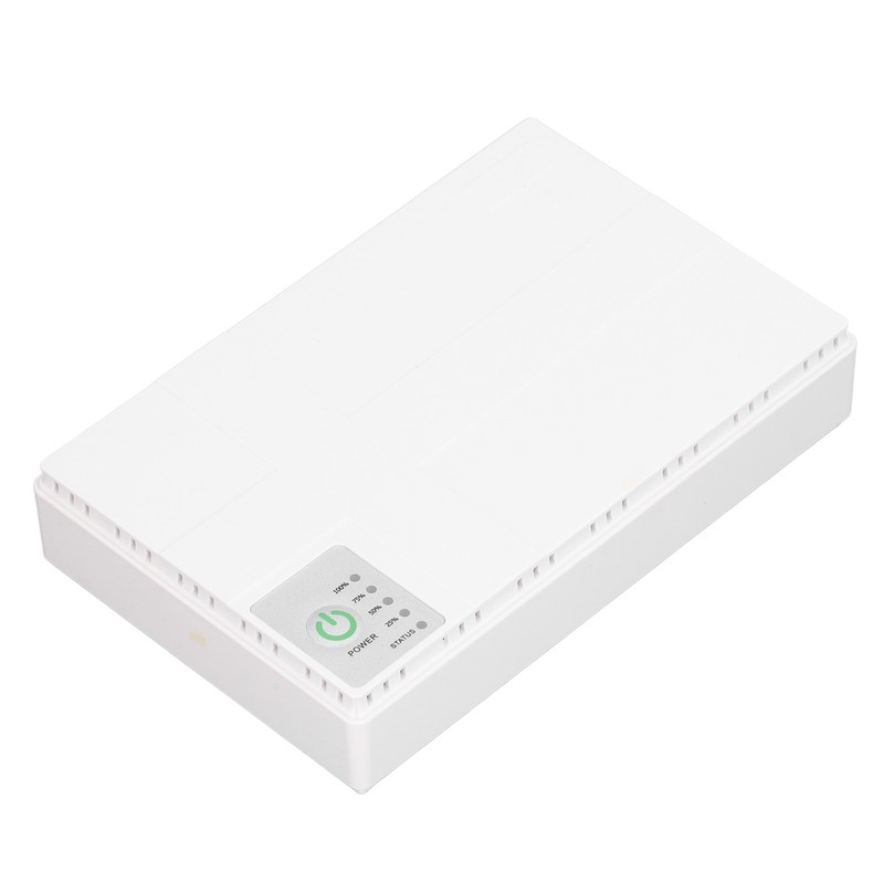 Mini UPS Battery Backup 10400mAh 5V 9V 12V POE 15V