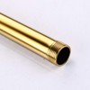 Gotonovo G3/4 Shower Extension Tube - Longer Shower Pipe, Polished