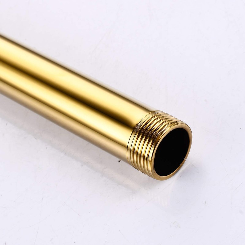 Gotonovo G3/4 Shower Extension Tube - Longer Shower Pipe, Polished