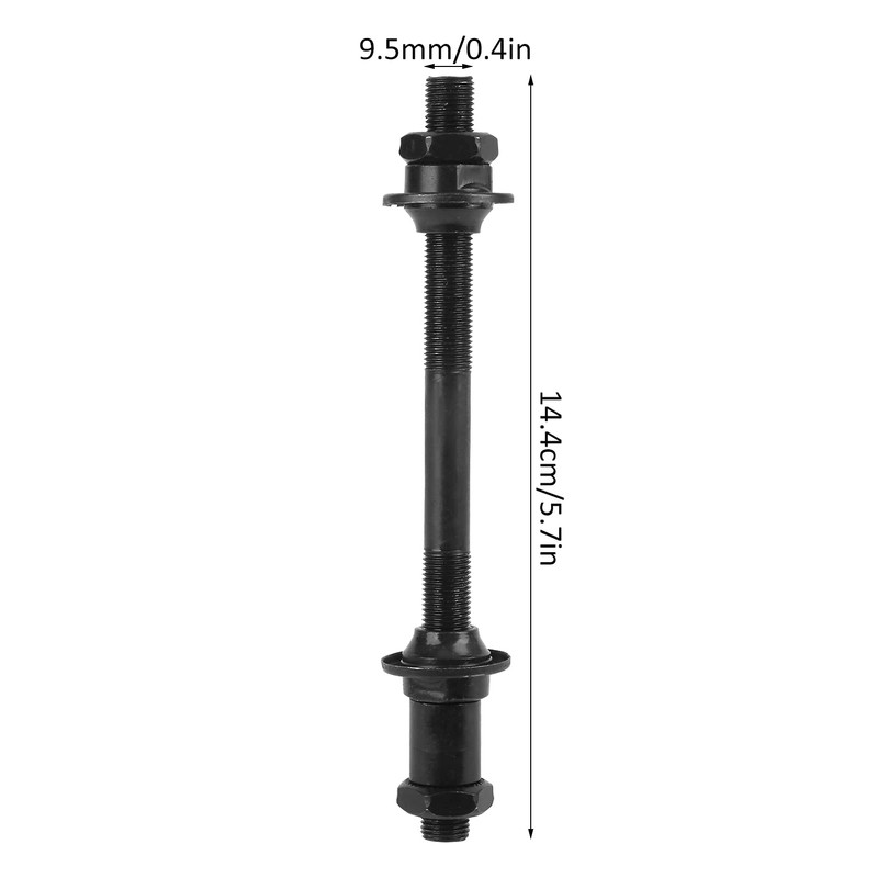 Mountain Bike Hollow Hub Shaft Bicycle Quick Release Steel Hub