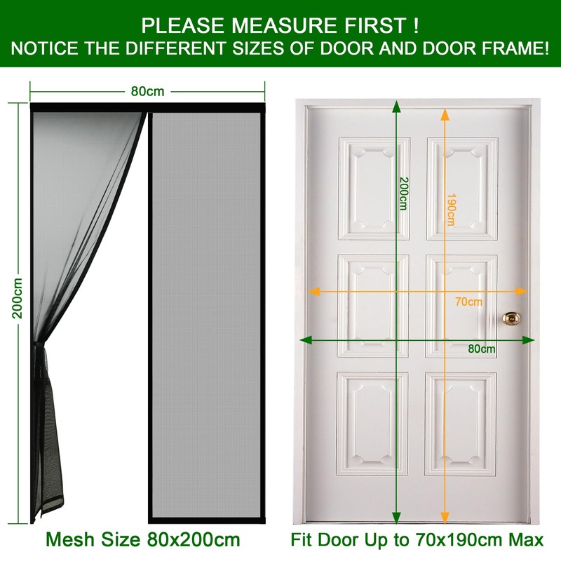 Magnetic Fly Screen Door