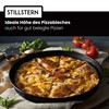 Stillstern Pizza Tray Round Non-Stick Coating (24 cm) for Mini