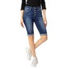 Kan Can Bermudas de talle alto para mujer, 6312 m.,