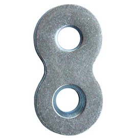 Balsam Point Workshop 20-Pack with Screws - Heavy Duty Figure 8 Table Top Connector or Desk Top Fastener Clip - 12 Gauge Steel