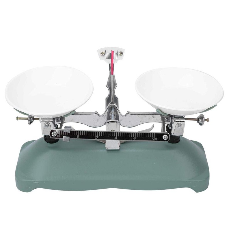 100/500 g Mechanical Scales with Weight Set Scale Tray 10