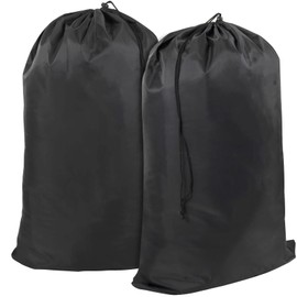 Laundry Bags Dirty Laundry, Pack of 2 Laundry Bags Travel 55 cm x 65 cm, Waterproof Bag with Drawstring Closure, Bag for Wet Bathing, Travel Accessories