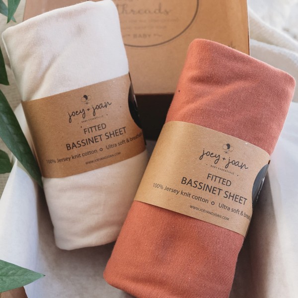 Bassinet Fitted Sheets Compatible with SNOO Happiest Baby Oval Bassinet