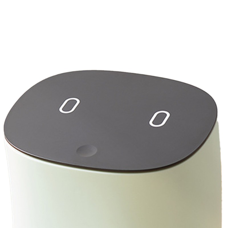 Mini Trash Can with Lid Small Desktop Trash Can Detachable