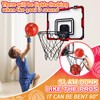 Indoor Basketball Hoop, Basketball Hoops Over The Door with LED