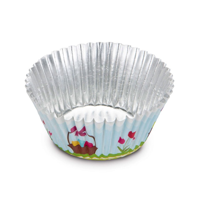 Staedter Little Easter Bunny Paper Baking Tray, Multi-Colour, 50-Piece