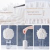 Frbryak Chenille Fuzzy Ball Hand Towel Set, 3 Pcs Soft