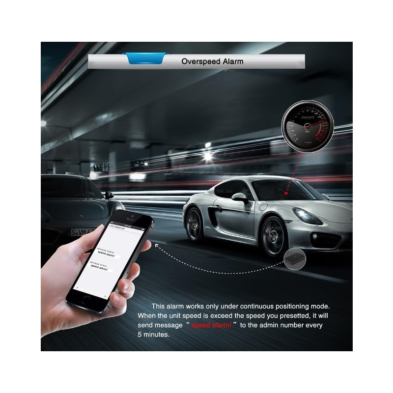 TKMARS 4G Auto GPS Tracker GPS Tracker Ohne Abo 7800mah