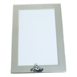 Go Kart Metal Photo Frame 6 x 4 FREE ENGRAVING Landscape or Portrait (Portrait) 552BM