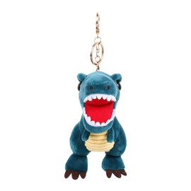 OSALADI 1Pc Plush Dinosaur Pendant Plush Dinosaur Animal Backpack Key Ring Ornament