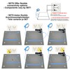 Minadax ESD Computer Table Mat 40 x 30 cm Antistatic