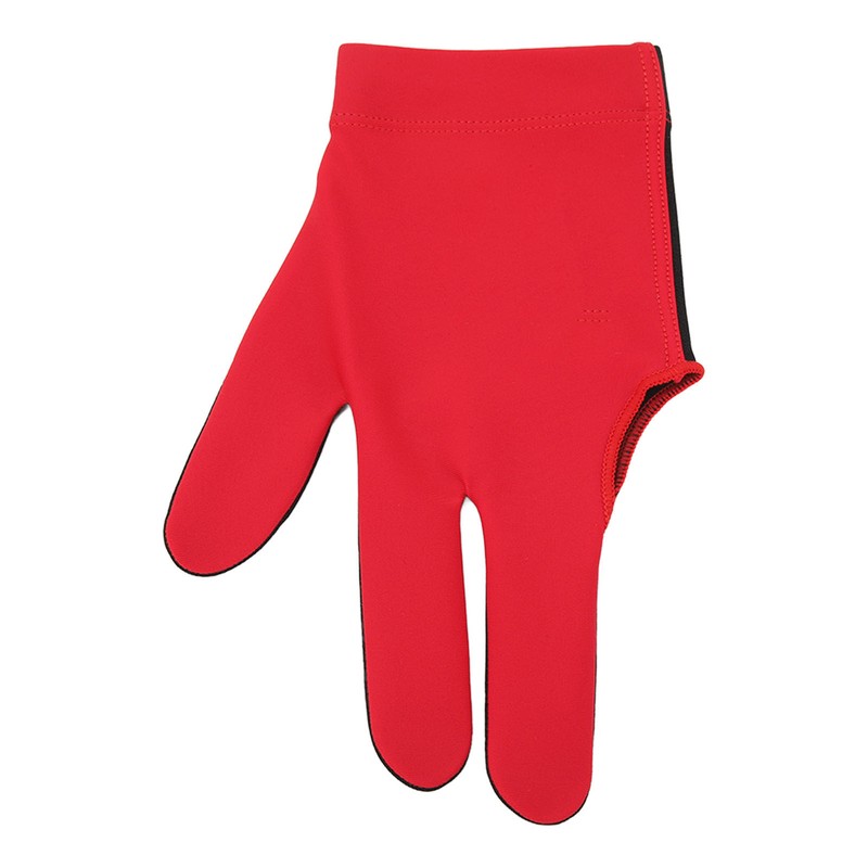 Left Hand Billiard Gloves Polyurethane Fiber Average Size Three Fingers