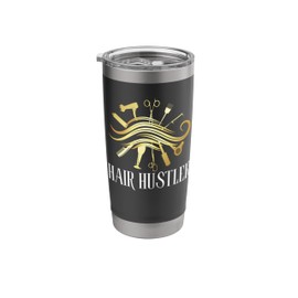 Funny Hair Hustler Stylist Beautician Beauty Shampoo Stainless Steel Insulated Tumbler