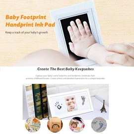 Anytec New Creative Baby Clean Inkless Touch Ink Pad Toddler Safe Non-Toxic Footprint Handprint Ink Pads Best Commemorative Gifts