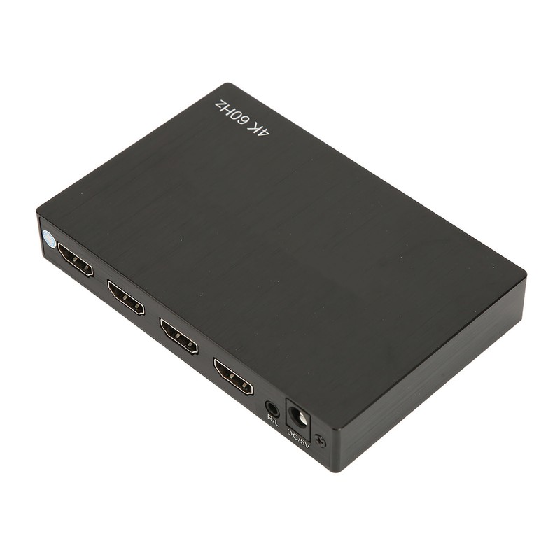 4K HD Multimedia Interface Switch Splitter 2 in 4 Out
