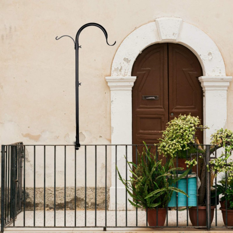 WOSIBO Three Span Deck Hook, 37 Inches Deck Bird Feeder