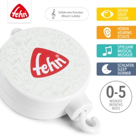 Fehn 249033 Musical Mobile, Melody Mozart's Cradle Song