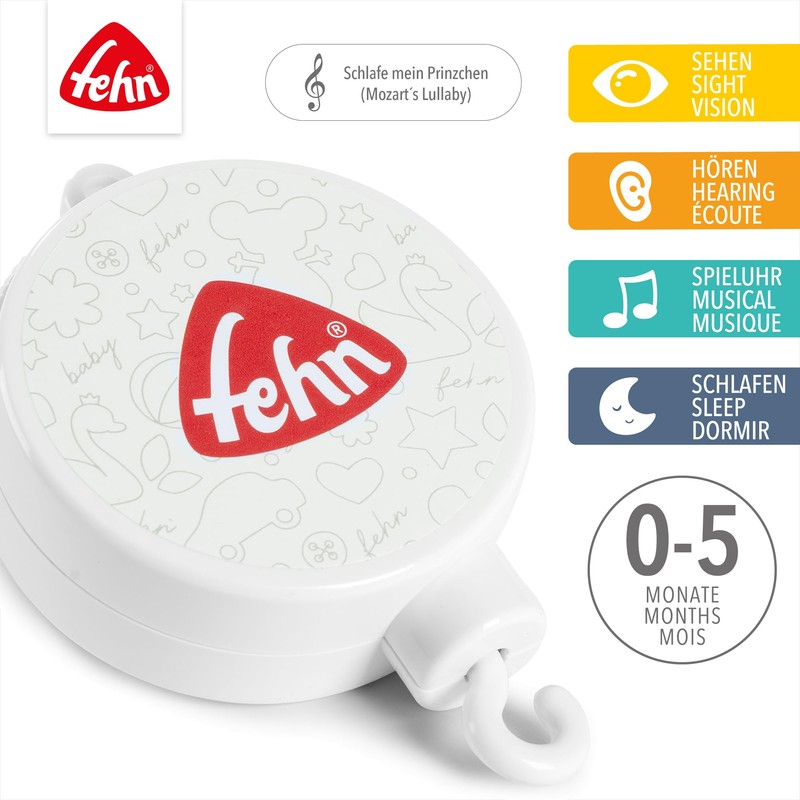Fehn 249033 Musical Mobile, Melody Mozart's Cradle Song