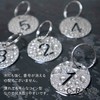 C-RAYS Stainless Steel Number Tag Number Tag Plate Key Tag