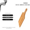 PARENCE. - Wooden Chopping Board with Handle, 30 x 14