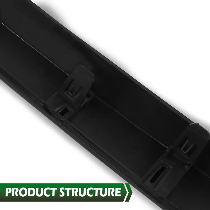 GRAND ORANGE Front Upper Bumper Grille Outer Molding Trim Compatible