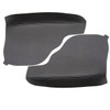 Priprilod 2pcs Leather Black Door Armrest Replacement Cover Compatible with
