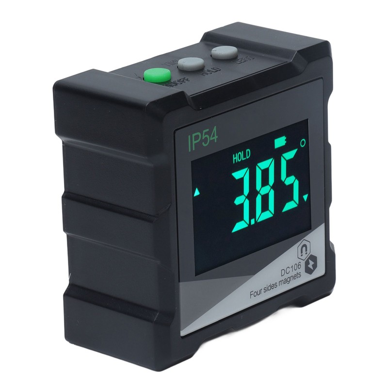 Digital Angle Finder 4x90 Degree LCD Screen Magnetic Bevel Gauge