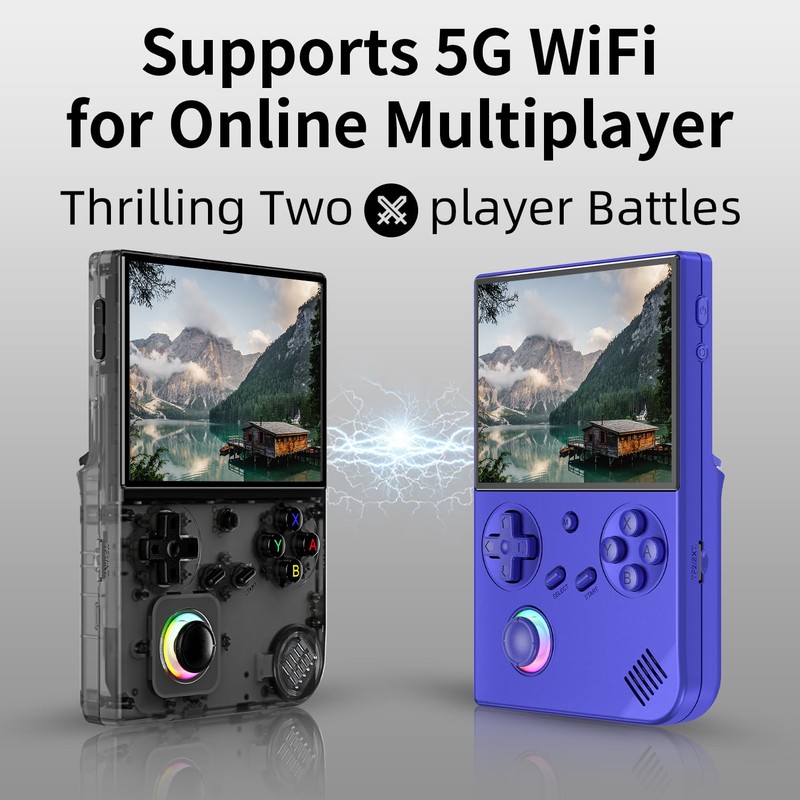 RG40XX V Retro Handheld Game Console, 4" IPS Screen Portable