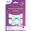 Avery Shoes Labels, Name Labels, Stick on School Labels, 24