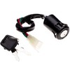 Motorcycle Motorbike Ignition Switch Key Starter with 4 Wires, 2