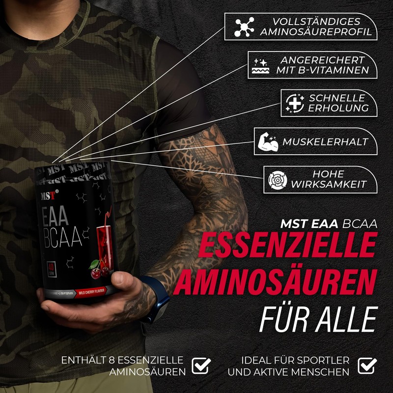 BCAA&EAA Zero 520 g | BCAA Powder | EAA Powder