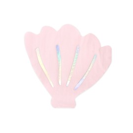 Party Concept 20 Pink Seashell Napkins, Under The See Napkins, Mermaid Napkins