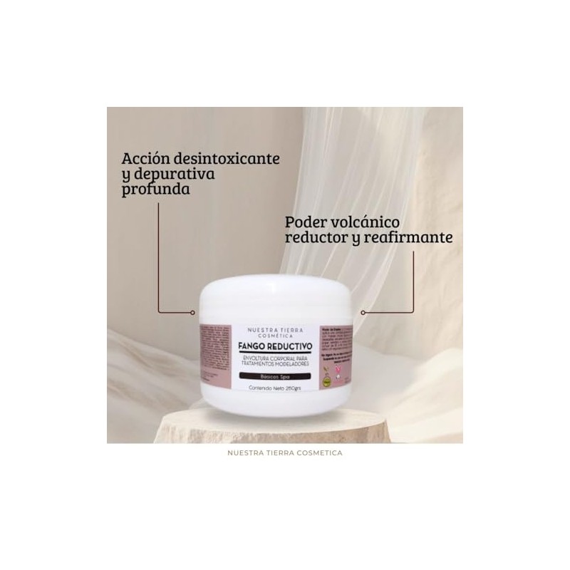 Fango Reductivo Mascarilla Corporal Modeladora