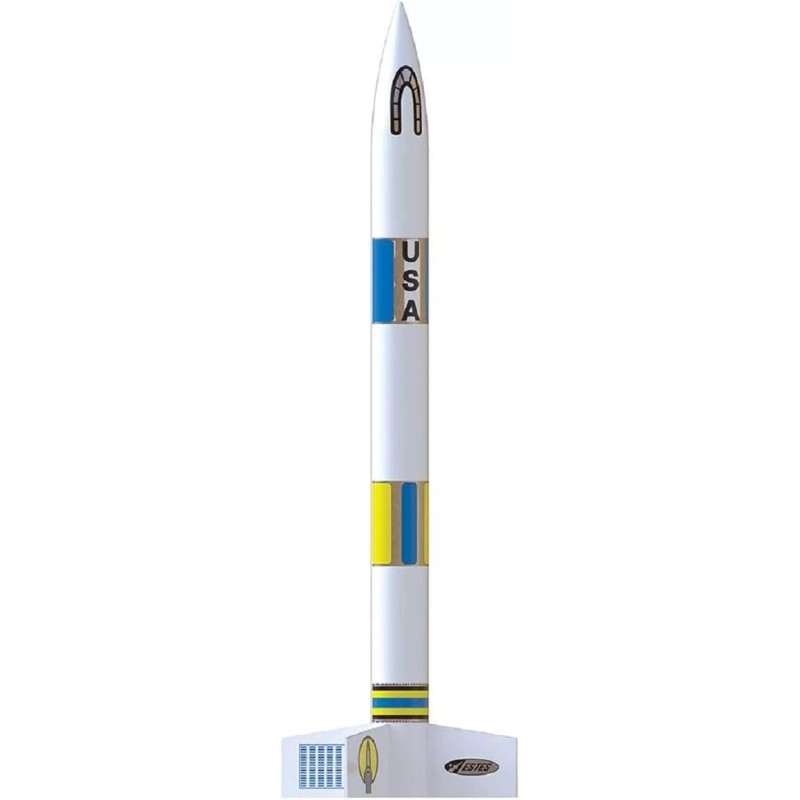 ESTES GENERIC E2X Flying Model Rocket Kit 2008 Single Bulk