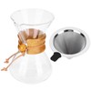 Coffee Maker High Temperature Resistant Glass Coffee Drip Brewing Pot