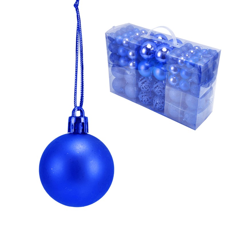 100pcs Christmas Ball Ornaments Shatterproof Hanging Balls for Christmas Tree