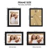 Hongkee 6x9 Picture Frame with Glass, Display Pictures 5x8 with