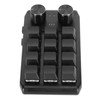 Mini Custom Keypad 12 Mechanical Keys 2 Knobs Programmable Red
