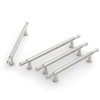 FURNIWARE Pack of 10 Cabinet Handles,128mm(5 Inch) Hole Center Cabinet